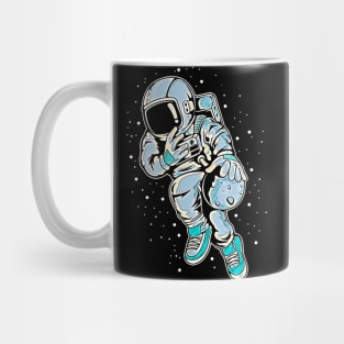 Astronaut Basketball 2 • Funny And Cool Sci-Fi Cartoon Drawing Design Great For Any Occasion And For Everyone Mug